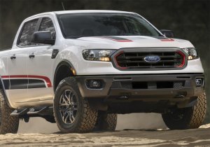 Ford Ranger Grille - Front - Ford Racing - Tremor Modified - Magnetic Gray - `19-`23